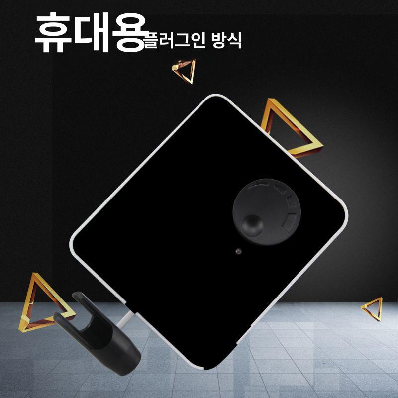 초소형 콤프레셔 도색 스프레이건 피규어 분무 에어브러시 탁상형 공압기 분사기 - 상세 이미지 4