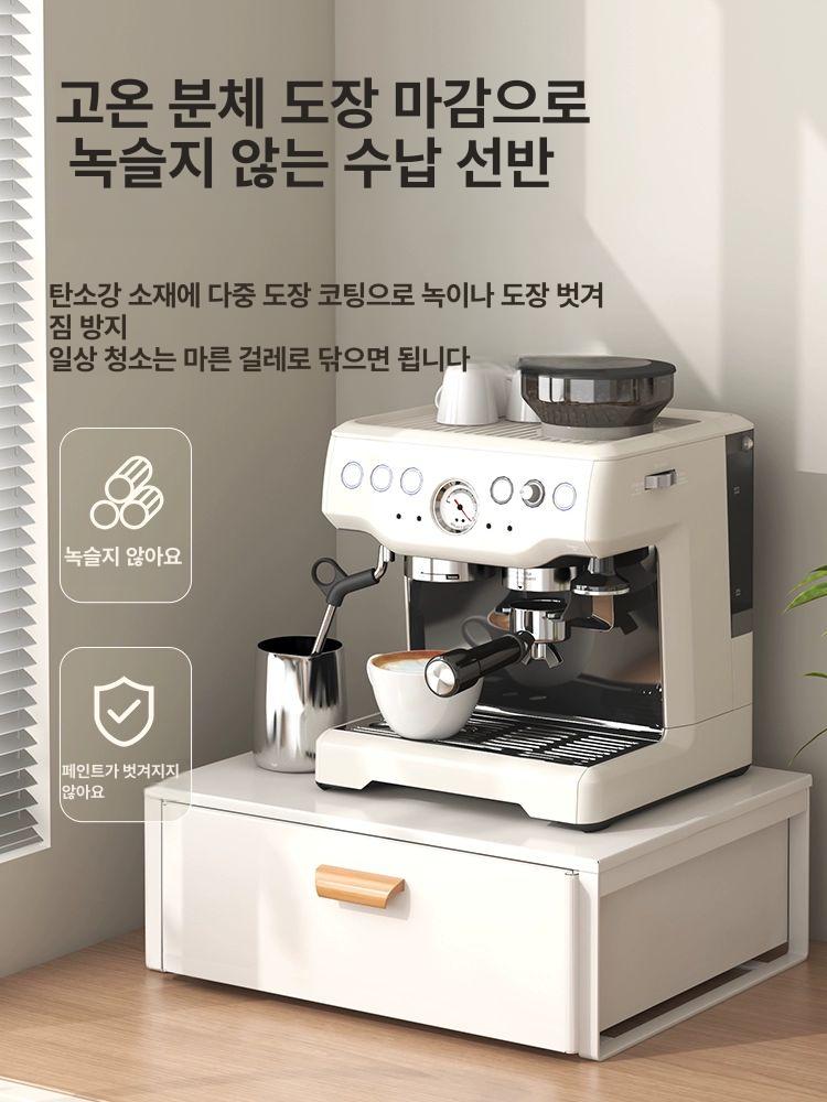 홈바 카페수납장 장식장 홈카페장 부엌 다용도 주방선반 홈카페서랍장 홈카페꾸미기 - 상세 이미지 2