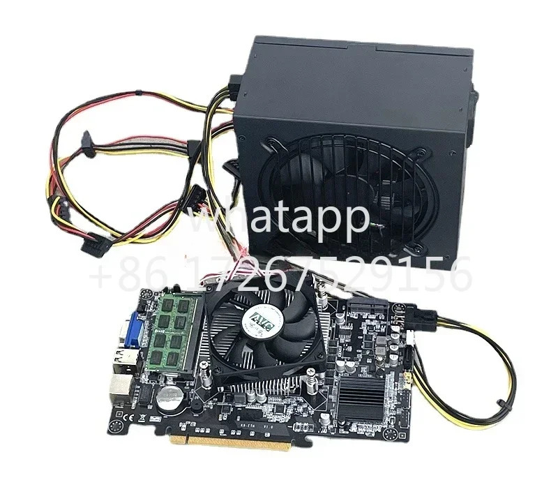 멀티 하드 서버 J1900/B75K9-ETH 제어 마더보드 NAS Black Qunhui 네트워크