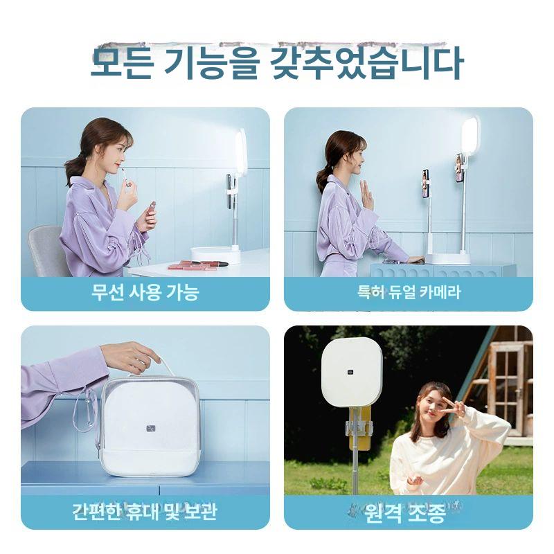 만능샷 거치대 탑뷰 만능뷰 고정대 방송용 수직 틱톡 스탠드 인스타 수평 클립 보조 휴대폰 - 상세 이미지 5