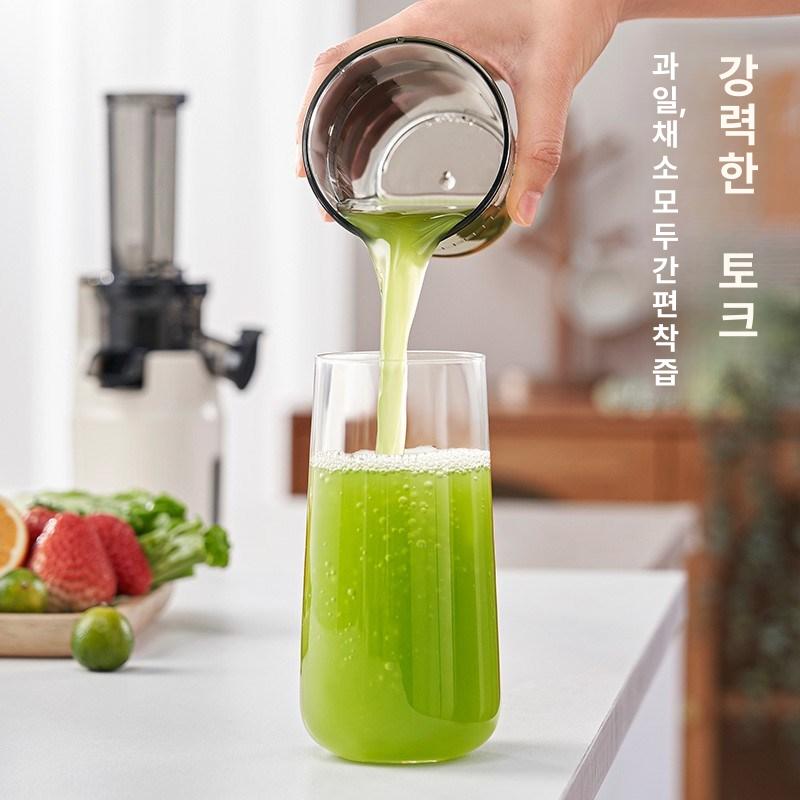 착즙기 과일 주스 압착 분리 즙 짜기 가정용 카페 음료 제조 믹서 블렌더 과채 추출 프레스 기계 - 상세 이미지 4