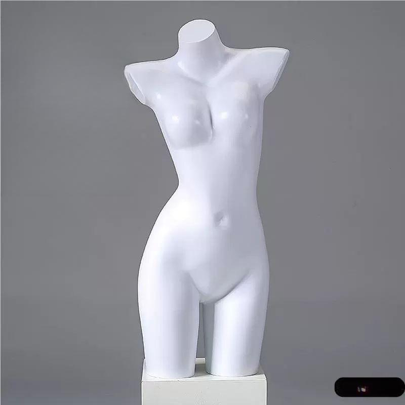 여성의류 전시 상체 마네킹 드레스폼 패션 촬영용 디스플레이 바디 의상 진열 샵 스탠드 - 상품 이미지