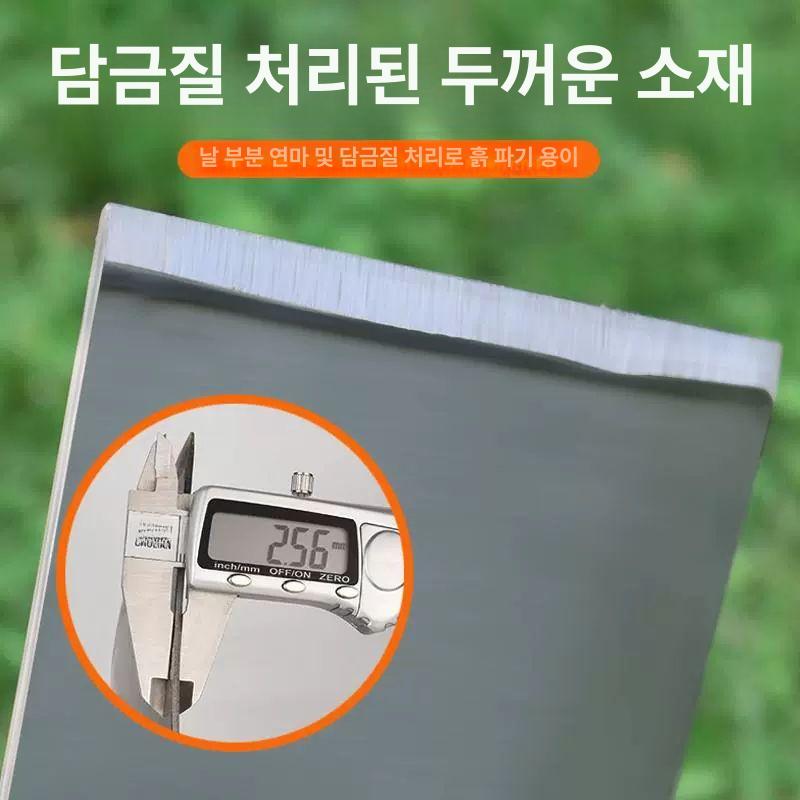 스텐 부삽 호미 흙파기 가드닝 재배 가래 분갈이 괭이 농사용 심기 원예 텃밭 화분 - 상세 이미지 4