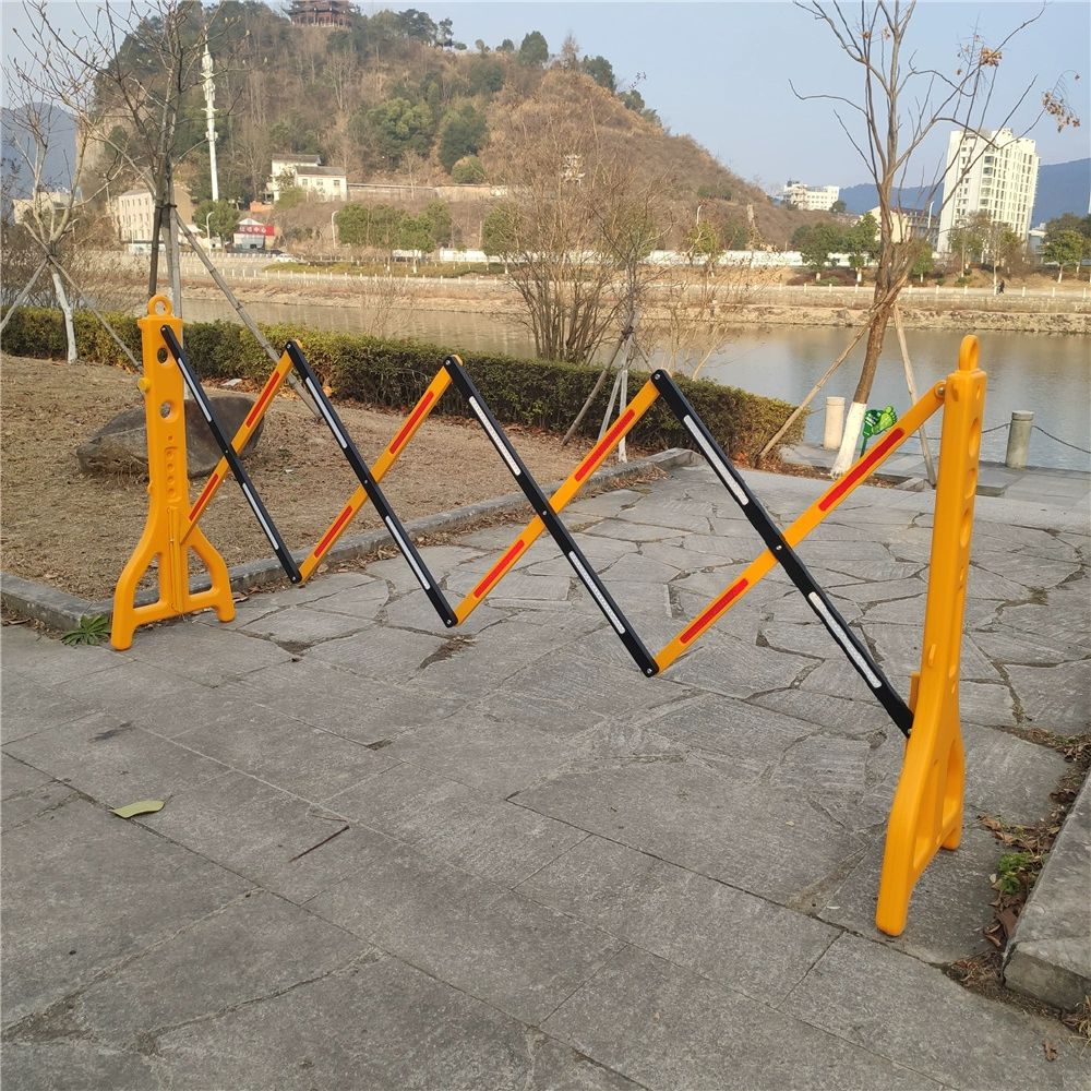 충격방지 안전표지판 자바라 스테인레스 주차금지 금지봉 주차장 차단봉 금지대 - 상세 이미지 4