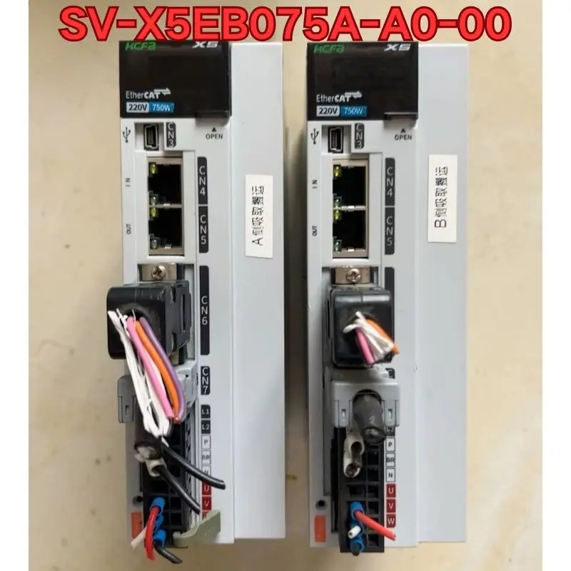 리퍼 SV-X5EB075A-A0-00 서보 드라이브 기능 정상