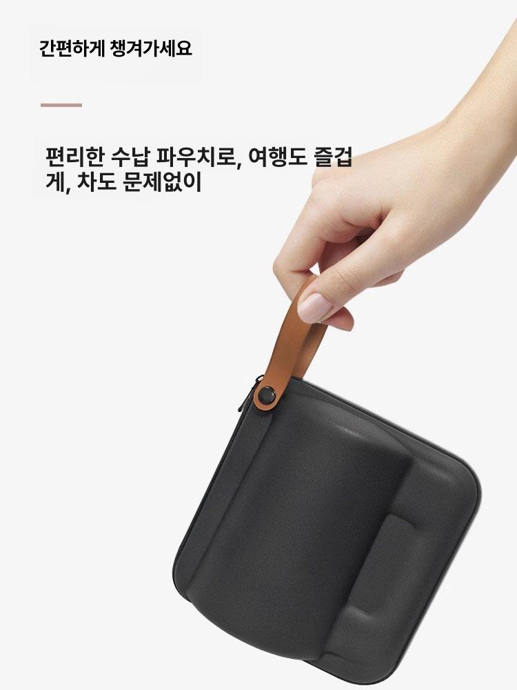 휴대용 캠핑 여행용주전자 물끓이기 전기주전자 보온 등산 초소형주전자포트 온도조절 이미지 6