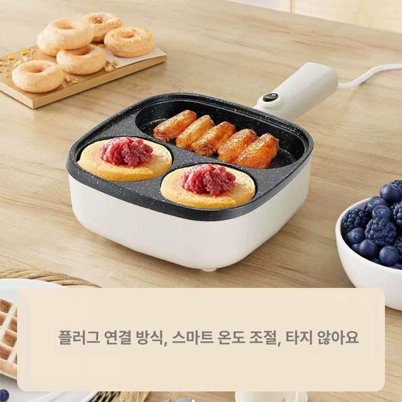 계란틀 후라이팬 에그팬 계란후라이 토스트팬 식당 그릴 조리기 후라이기계 호텔 - 상세 이미지 5