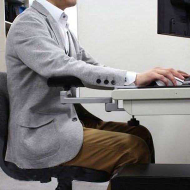 편안한 팔거치대 높이조절 팔받침대 손목 팔꿈치 암레스트 업그레이드 아크릴 조절이 - 상세 이미지 4