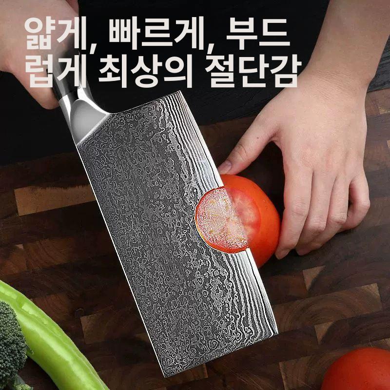 정육칼 전문가용 업소용 고기손질 셰프나이프 탄소강 주방칼 - 상세 이미지 4