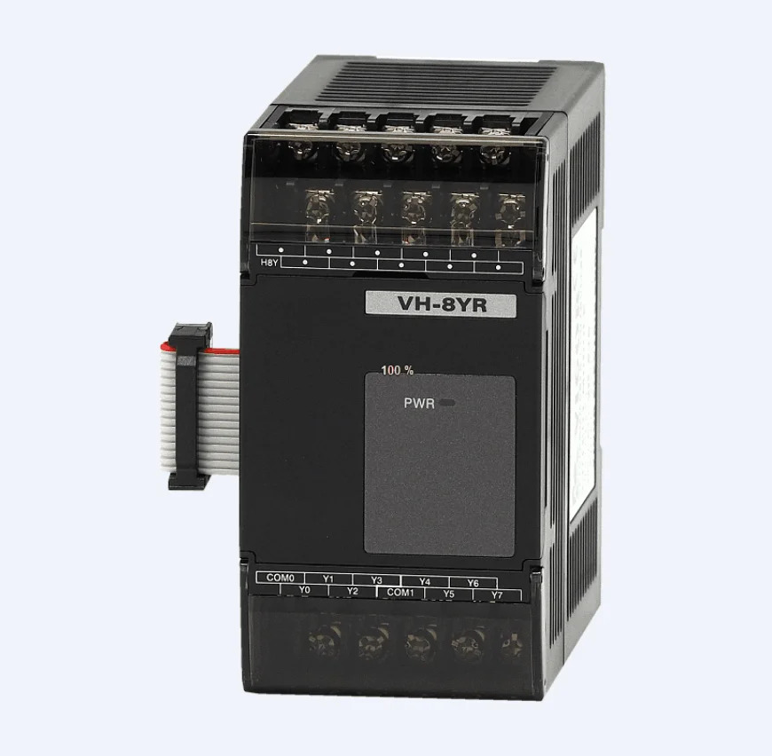 프로그래밍 가능컨트롤러 VH-8XYR PLC 24VDC 4 포인트 릴레이 확장 모듈