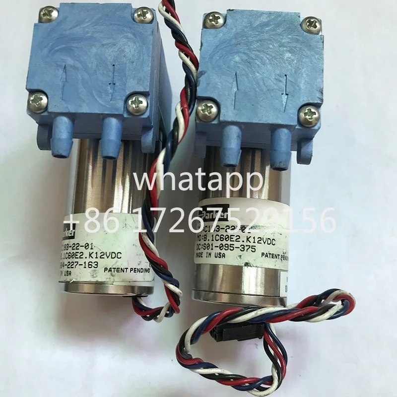 2 PCS PARKER 에어 펌프 미니/마이크로 진공 다이어프램 브러시리스 DC 12V C183-22-01 J