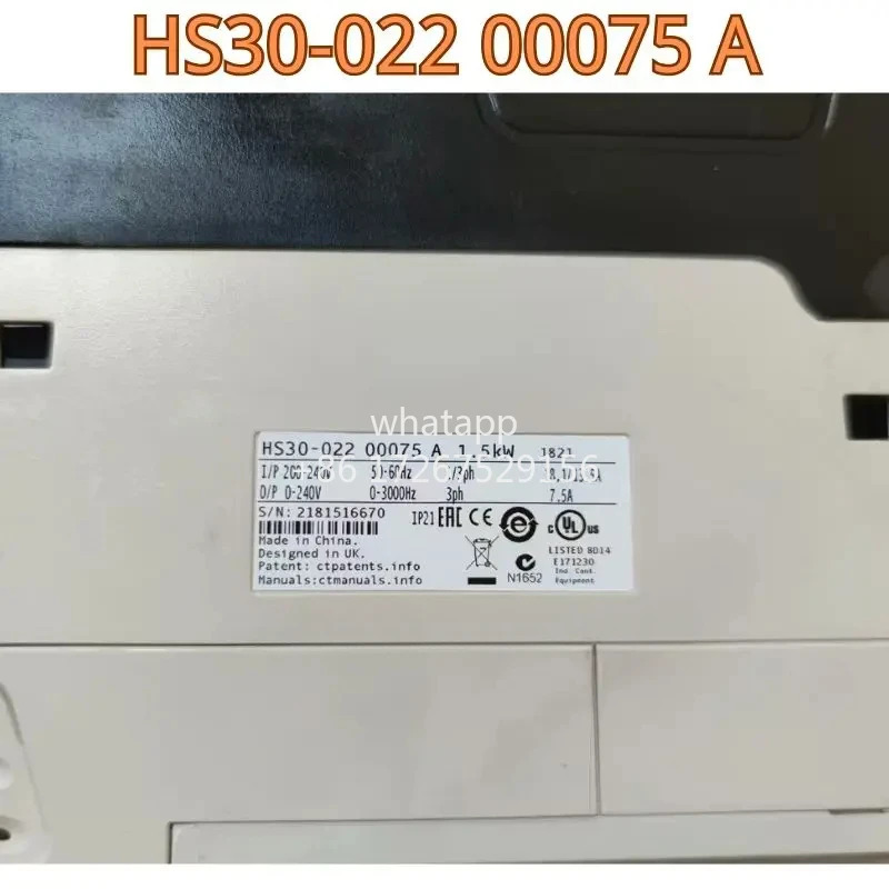 초침 주파수 변환기 HS30-022 00075 A 기능 리퍼 OK