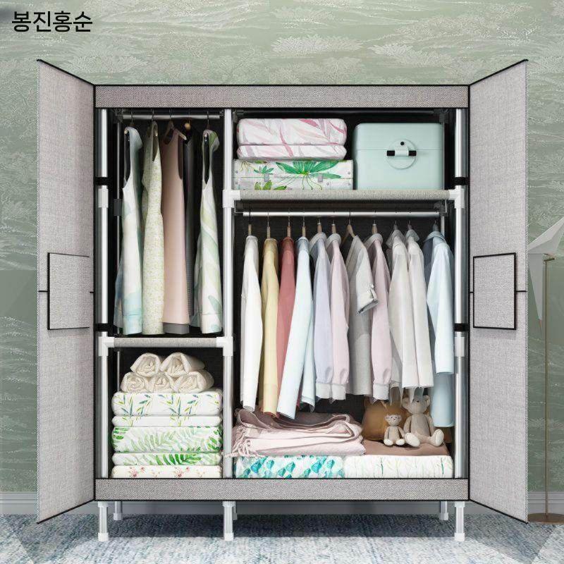 원룸용 수납장 투톤 옷걸이 조립식 상의옷걸이 티셔츠옷걸이 셔츠옷걸이 원목옷걸이 논슬립옷걸이 - 상세 이미지 5