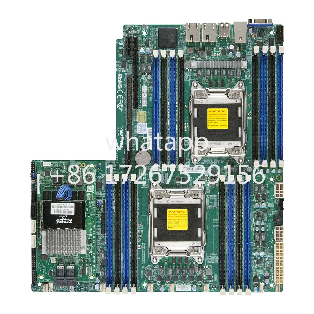 Supermicro X9DRW-CF31 서버 마더보드 Xeon E5-2600 V1/V2 군 LGA2011 DDR3 8x SAS312Gbps 포트AOM을 통해