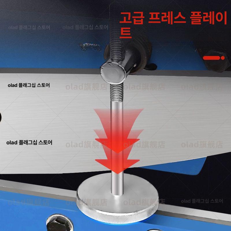수동 철판 절단기 페달식 샤링기 강철 재단 컷팅기 금속 작두 전단기 정밀 블레이드 - 상세 이미지 5