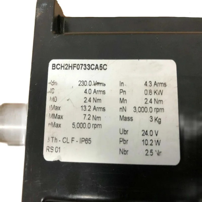 서보 드라이브 BCH2HF0733CA5C 상태