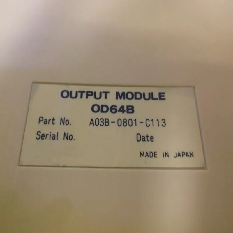 입력모듈 A03B-0801-C113