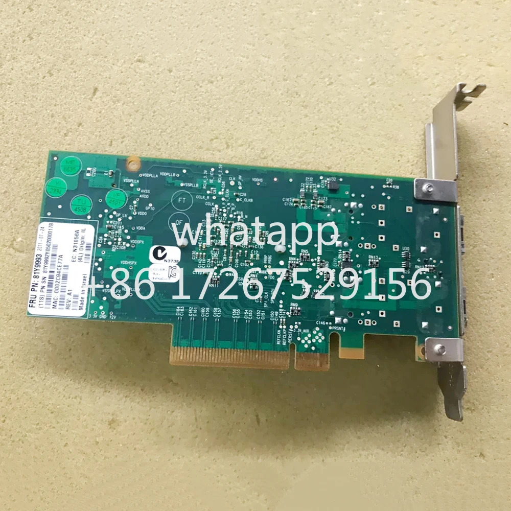 IBM 81Y9993 81Y9992 CONNECTX-2 듀얼 포트 10GB 네트워크 카드용