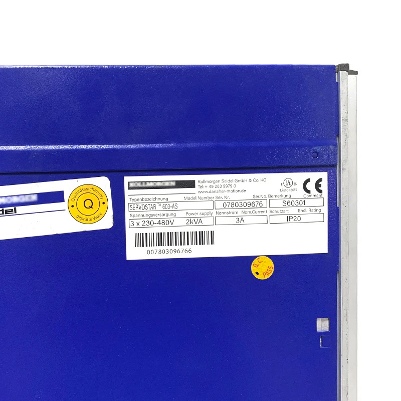 S60301 서보603-as 230 - 480V-ac 3A 2KVA 서보 드라이브