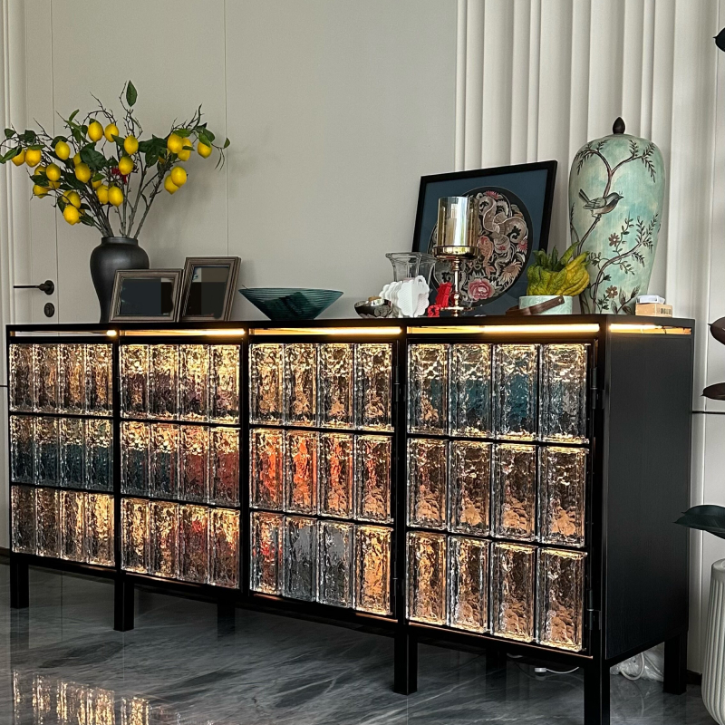 루미나 블록 사이드보드 캐비닛 Lumina Block Sideboard Cabinet - 상세 이미지 4