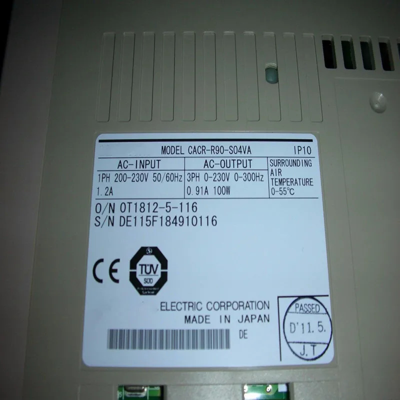 서보 팩 CACR-R90-S04VA 상태