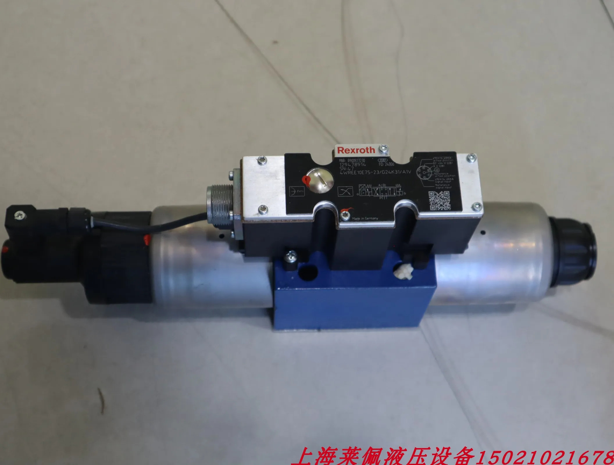 Rexroth REXROTH 비례 밸브 4WREE10E75-23 G24K31 A1V R900927230