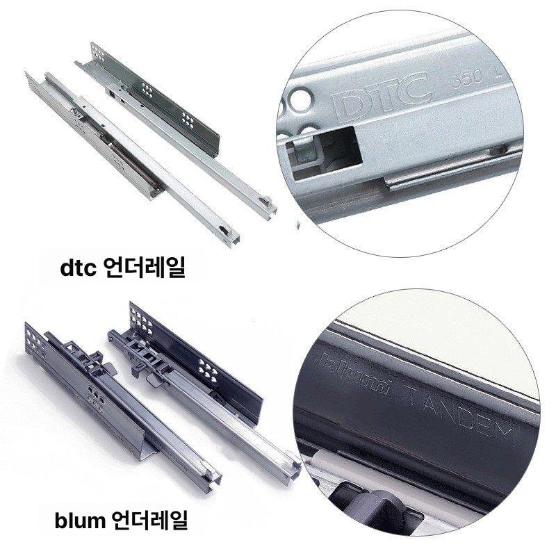 광폭 슬라이드레일 댐핑 캐비닛 가이드 선형 싱크대 산업용 트랙 서랍레일 고하중레일 - 상세 이미지 4