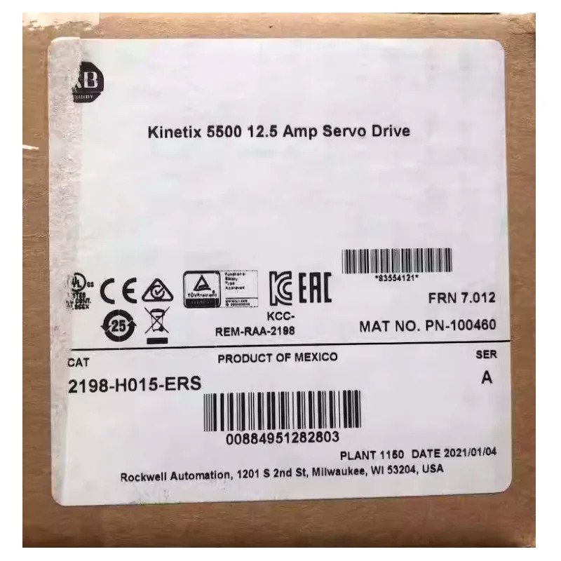 2198-H015-ERS 미국 AB Rockwell Kinetix5500 서보 드라이브