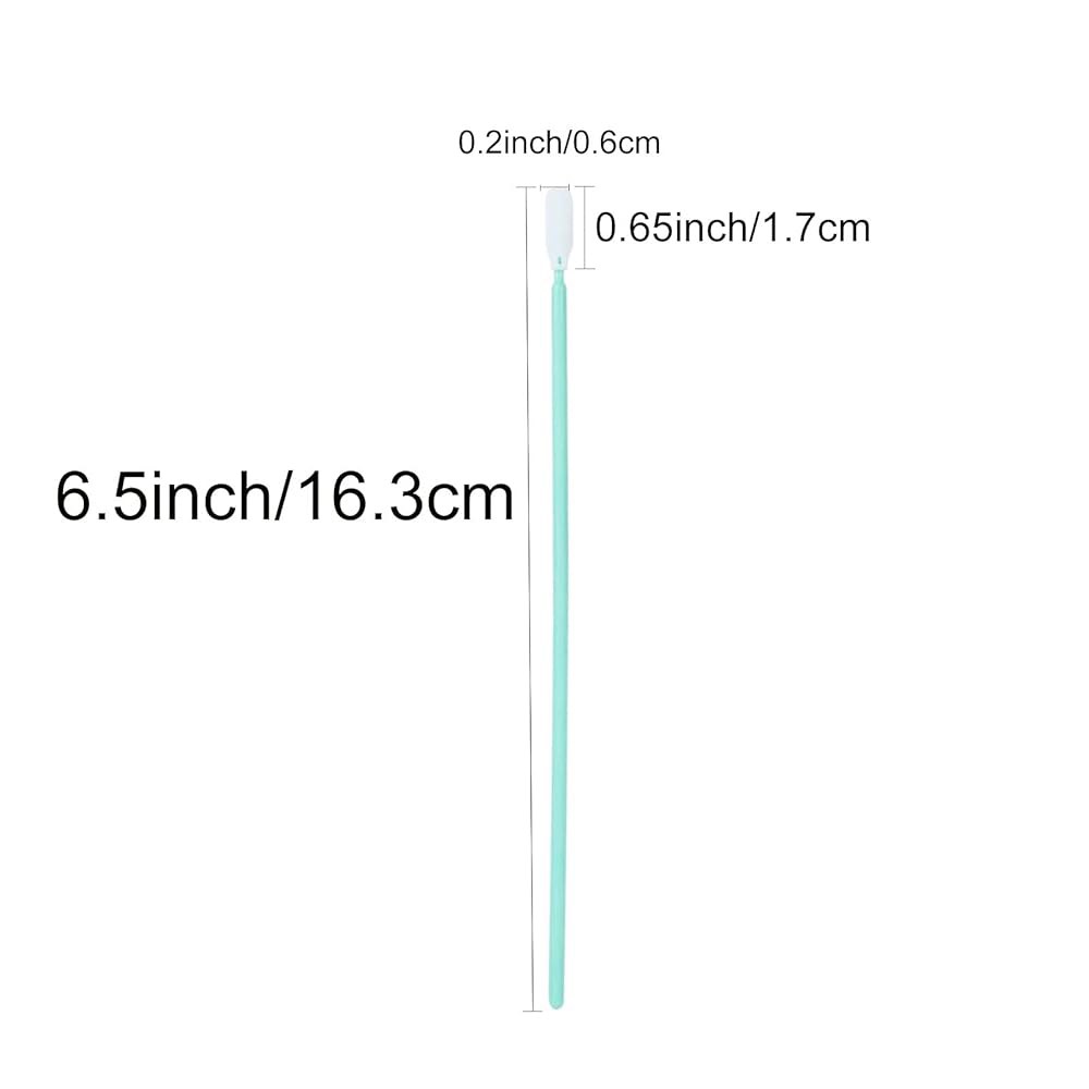 CertBuy 폼 면봉 청소용 200개, 총기, 회화, 공예, 전자제품, 프린터, 카메라, 광학 렌즈를 위한 6.4인치 다목적 - 상세 이미지 2