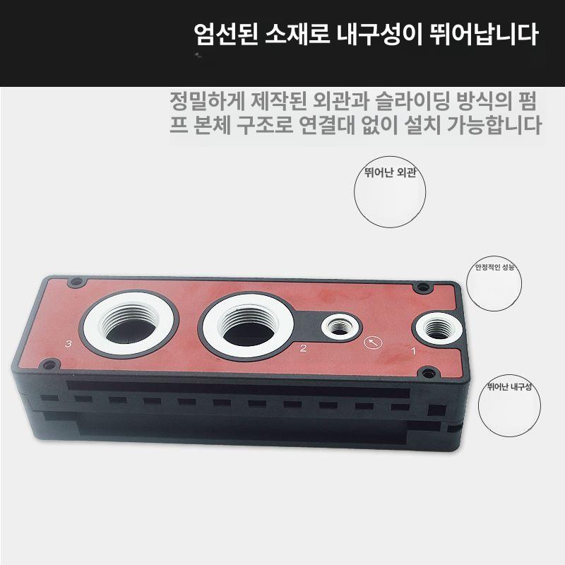 에어증폭기 진공펌프 진공발생기 압축 압력 공기 부압 유량 증압 흡입장치 공압진공 - 상세 이미지 4