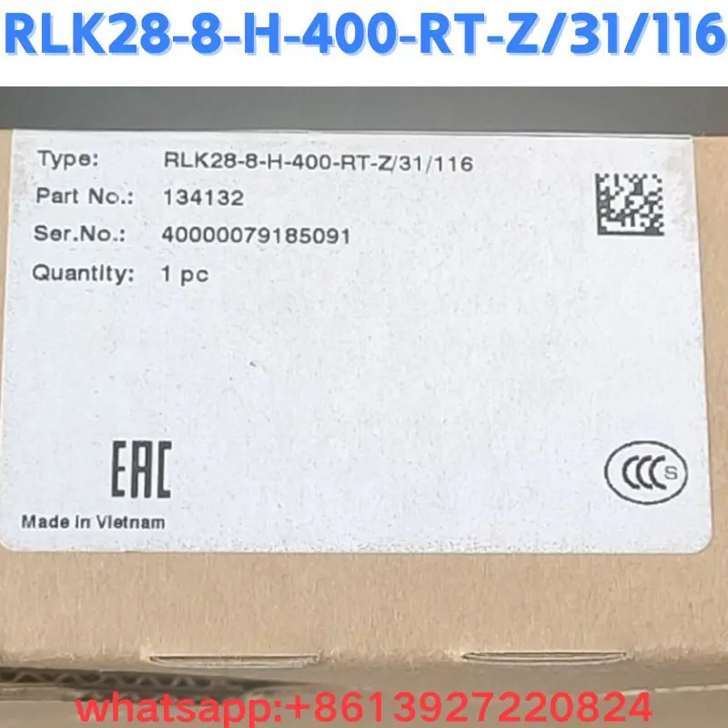 센서 RLK28-8-H-400-RT-Z/31/116 원본