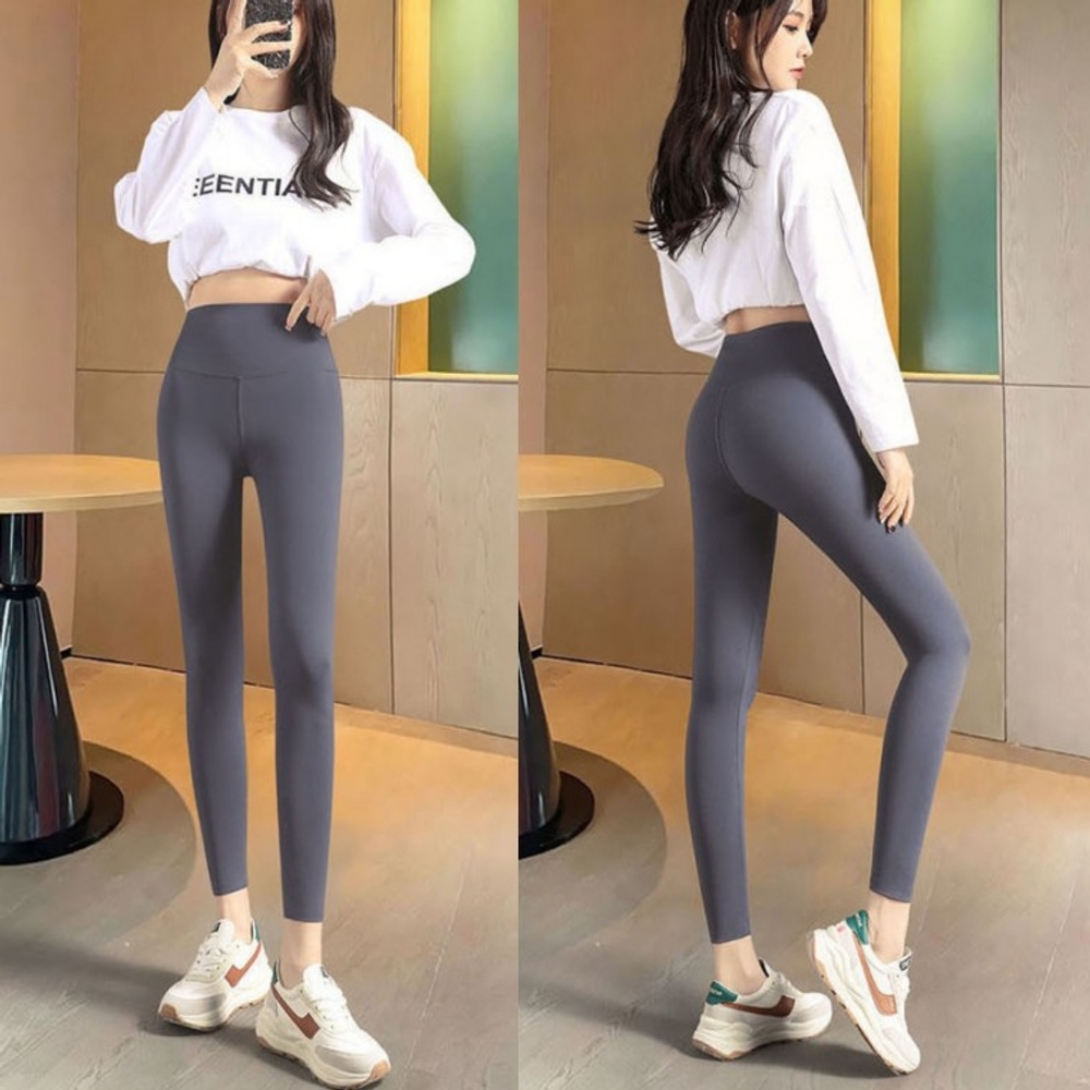 J2K 여성 슬림핏 9부 레깅스 요가 필라테스 러닝 스포츠 레깅스 - 상세 이미지 2