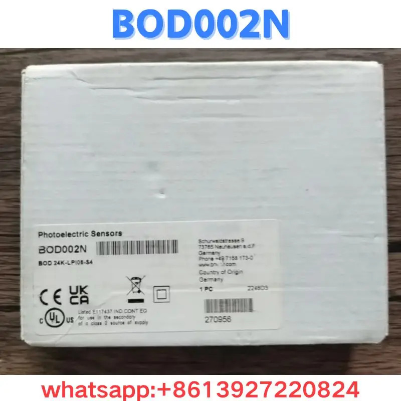 센서 BOD002N BOD 24K-LPI08-S4 원본