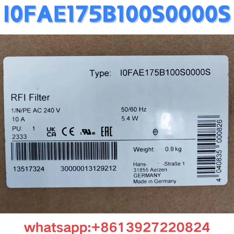 필터 I0FAE175B100S0000S 원본