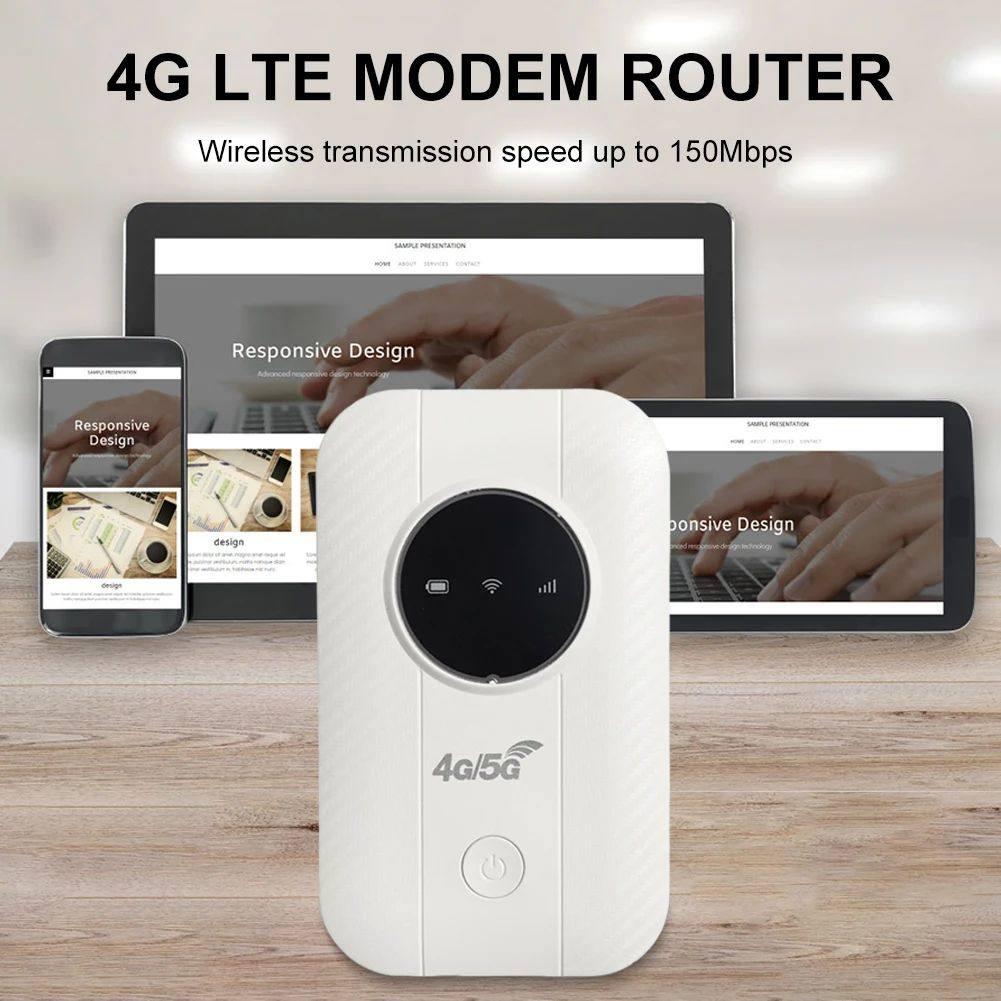 무선 휴대용라우터 4g 광대역 야외 인터넷 핫스팟 네트워크 유심공유기 - 상세 이미지 3