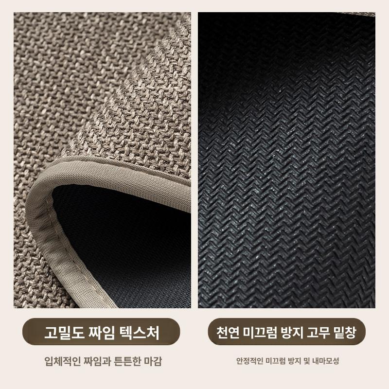 주방바닥매트 미끄럼방지 빠른흡수 극세사 발매트 욕실논슬립 물기제거 건조 타올감 - 상세 이미지 5
