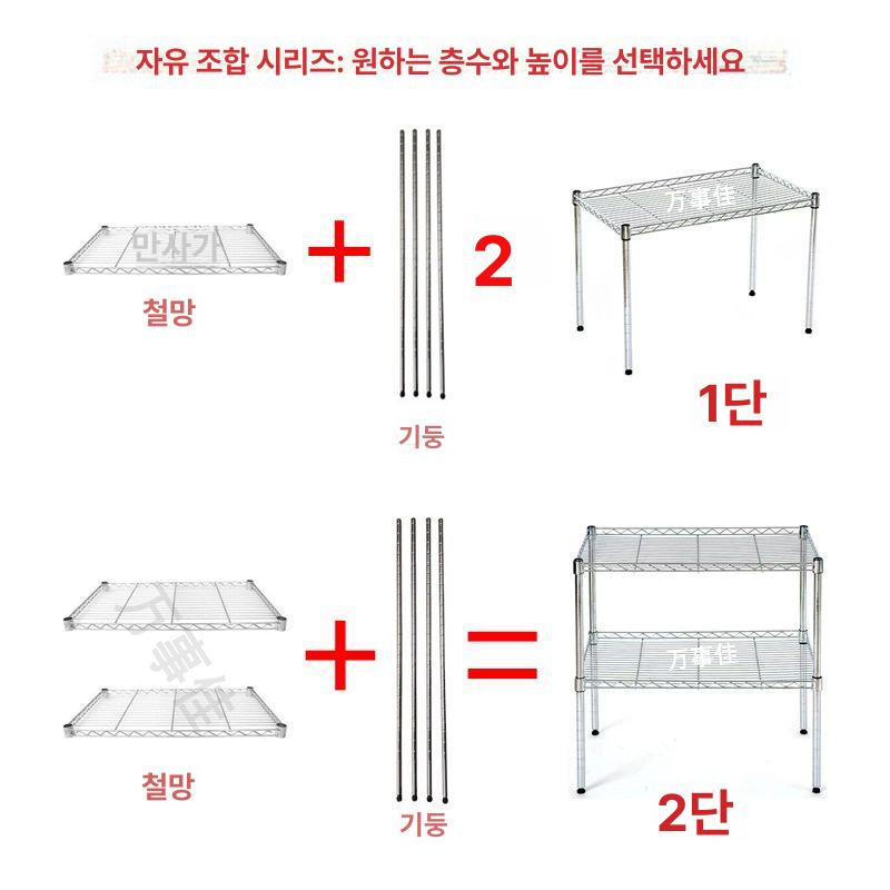 싱크대 올스텐식기건조대 걸이형 원룸 씽크대 정리대 물빠짐 소형선반 업소용 - 상세 이미지 4