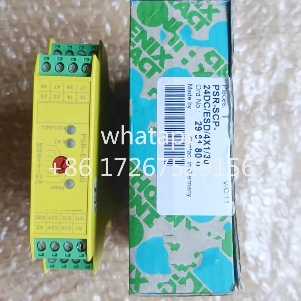 피닉스 PSR-SCP-24DC/ESD/4X1/302981800  안전 릴레이