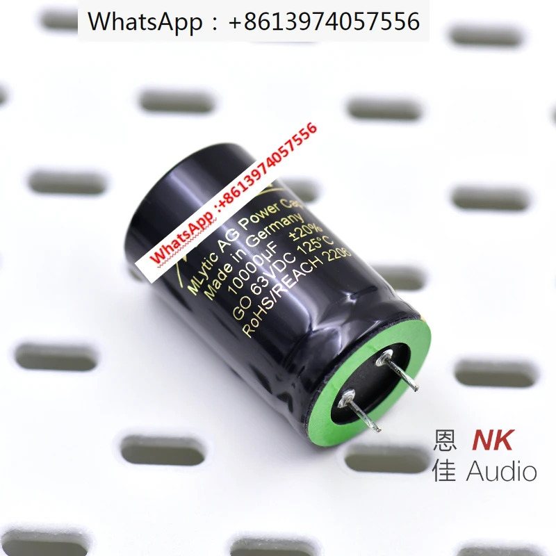 AG mCap 오디오 전해 캐패시터 25v40v63v80 10000uf