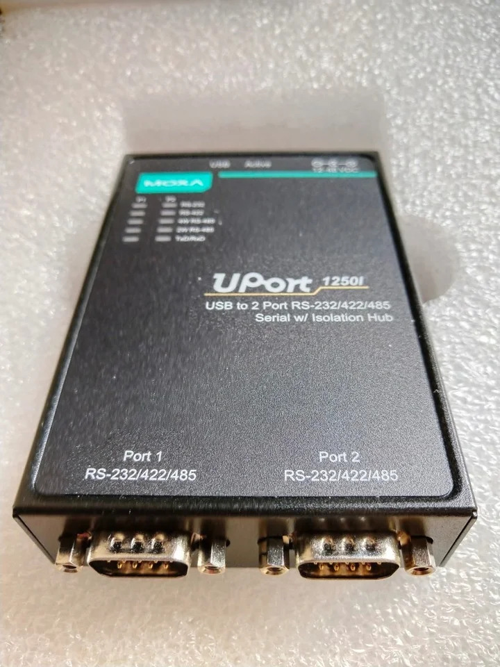 UPORT1250I USB-2 포트 RS-232/422/485 직렬 변환기 신