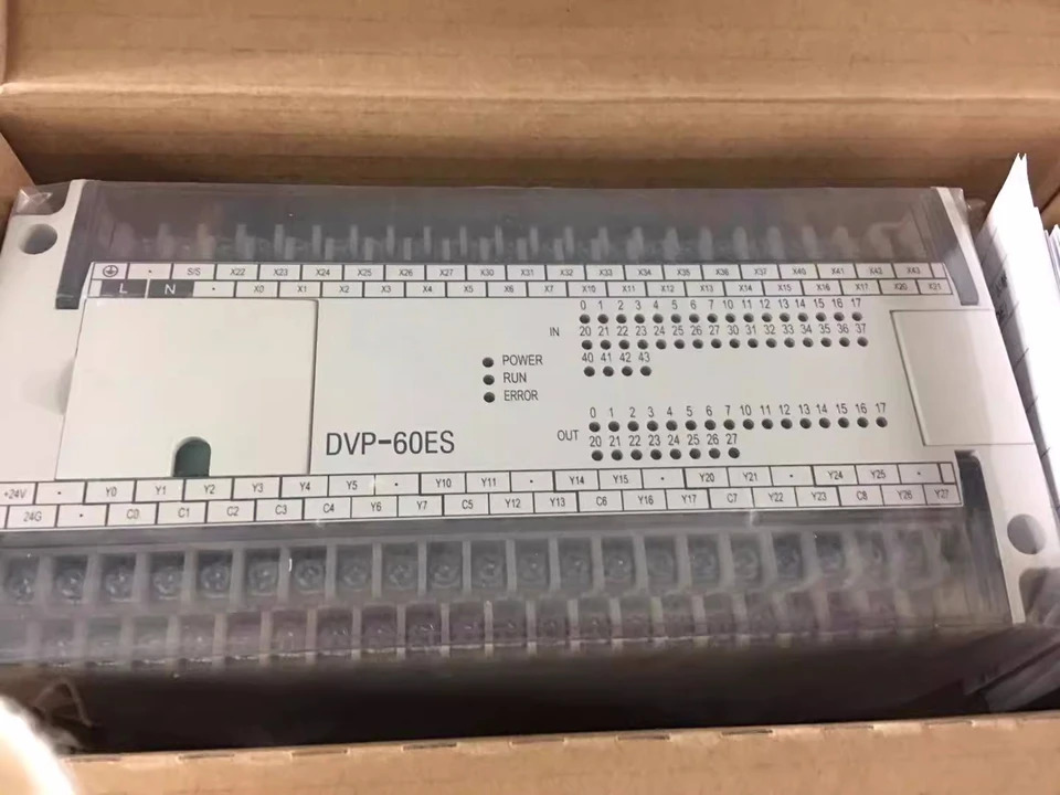 트랜지스터 출력 표준 DVP60ES00T2 PLC 36DI 24DO