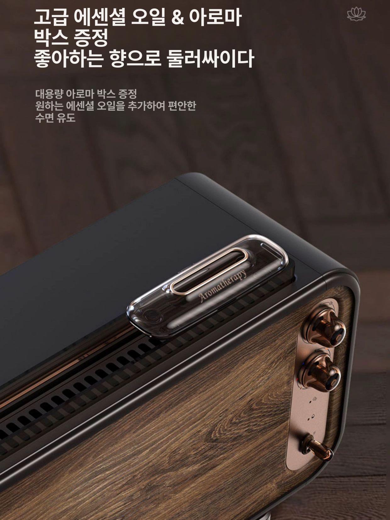 초음파 미니 무소음 차량용 공부방 병원 침실 거실 사무실 밤새 저소음 휴대용 여행 필터 세척 가능 건조 대비 - 상세 이미지 3