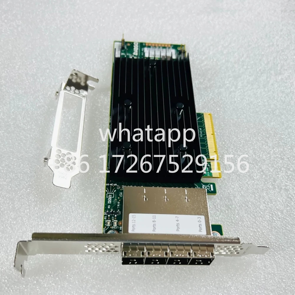 LSI 9305-16E SFF8644 16 포트 12Gb/s HBA카드 IT SAS3224 칩용