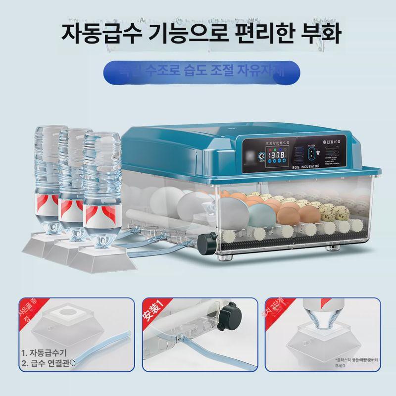 조류 자동부화기 달걀 오리 비둘기 거위 전원 계란 메추리알 병아리부화기 - 상세 이미지 2
