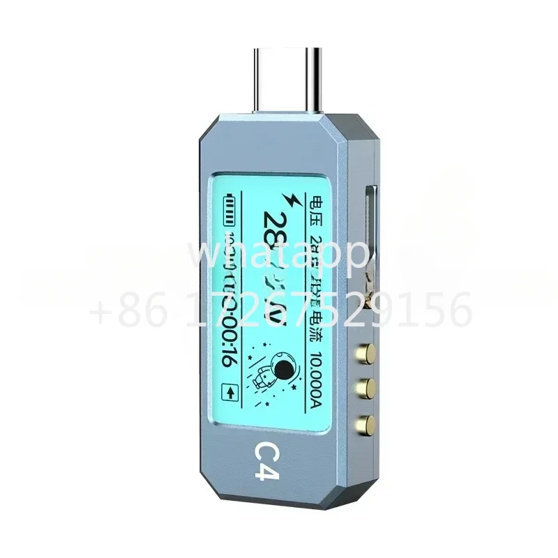 활성화 48V C4 C4L 감지기 USB 전압 전류 측정기 테스터 PD3.1 트릭 EPR