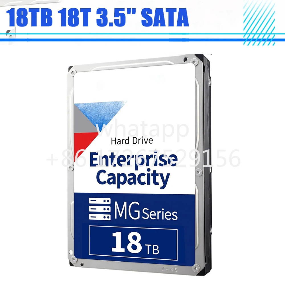 MG09ACA18TE 헬륨 18TB 18T 3.5인치 SATA 엔터프라이즈 레벨 하드 드라이브 HDD