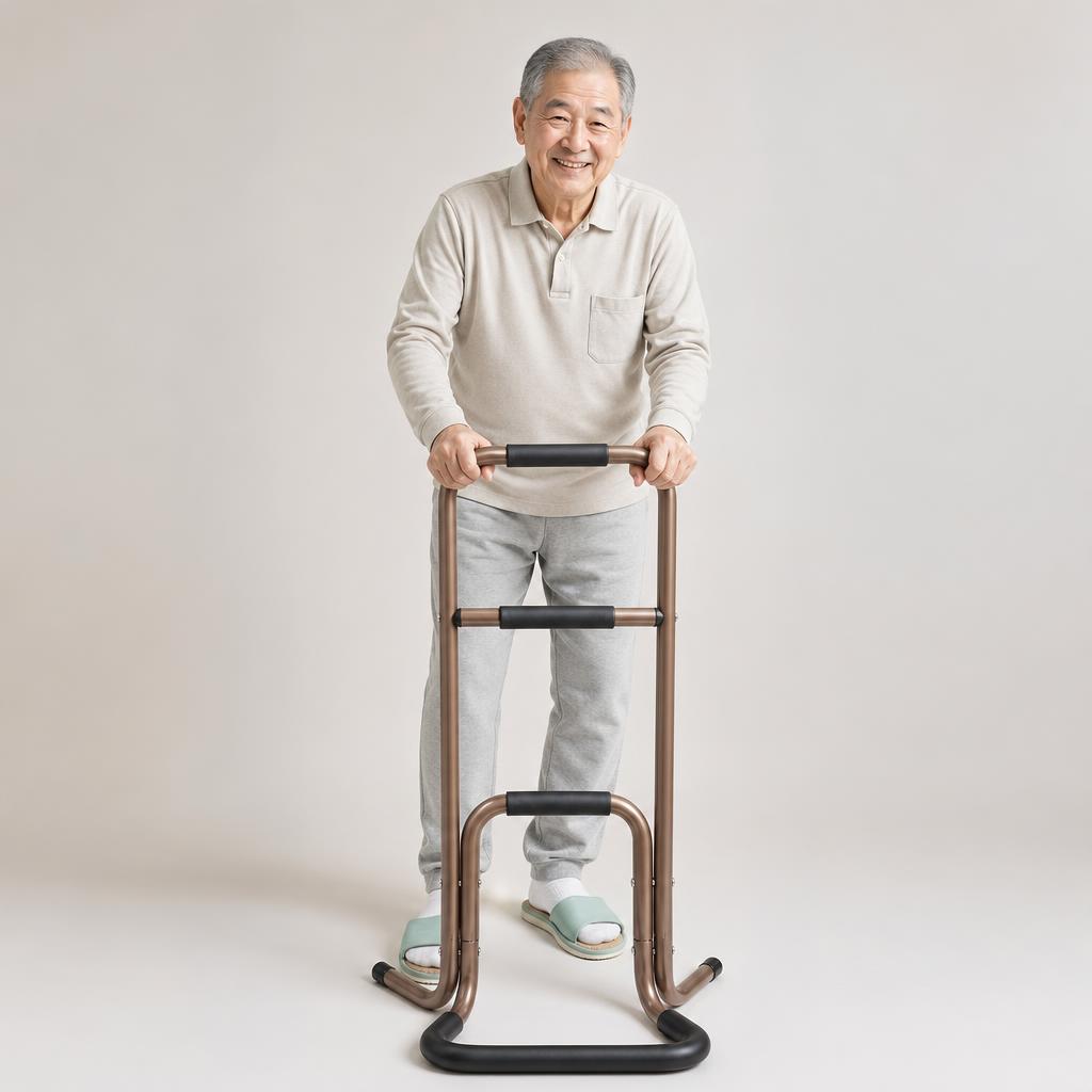 무타공 기립보조기 노인안전봉 기본형 - 상품 이미지