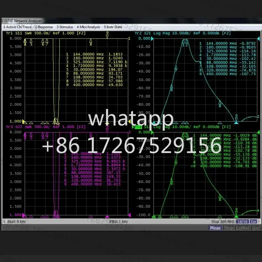144-160MHz 대역 통과 필터 N 암 BPF 방지 수신 개선 통신 거리 증가