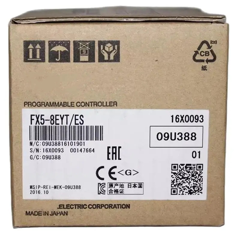 PLC 모듈 FX5-8EYT FX5-8ES 상태