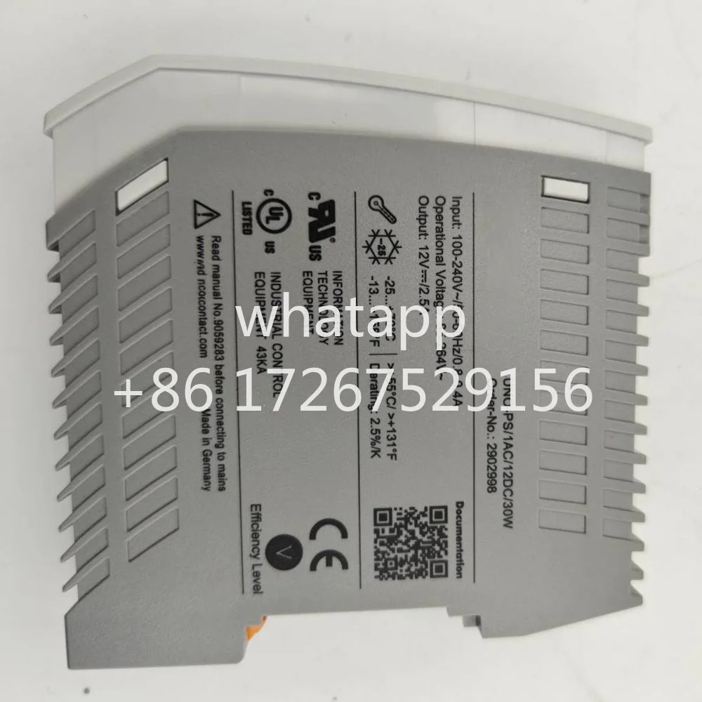 Phoenix 전원공급장치-UNO-PS/1AC/12DC/30W2902998